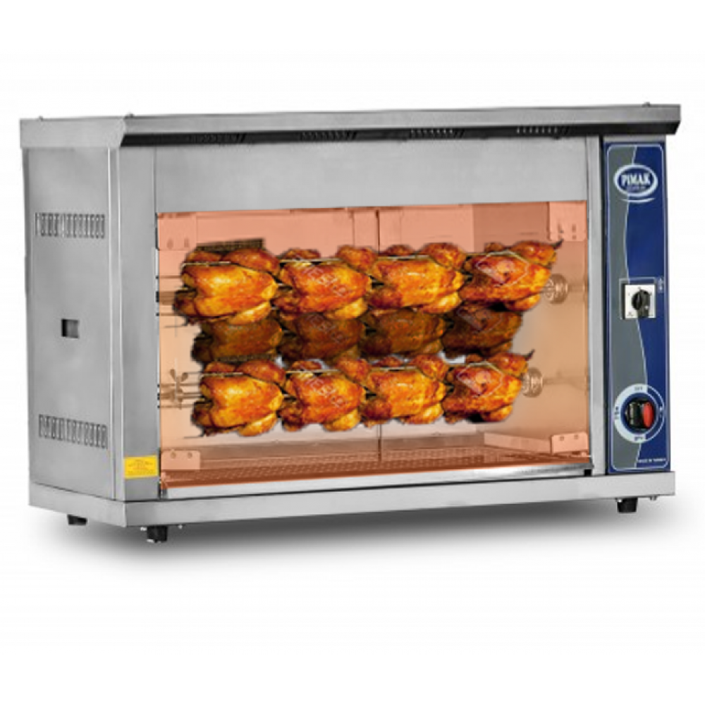 Chicken Rotisserie 12 Chicken Capacity Vertical Size